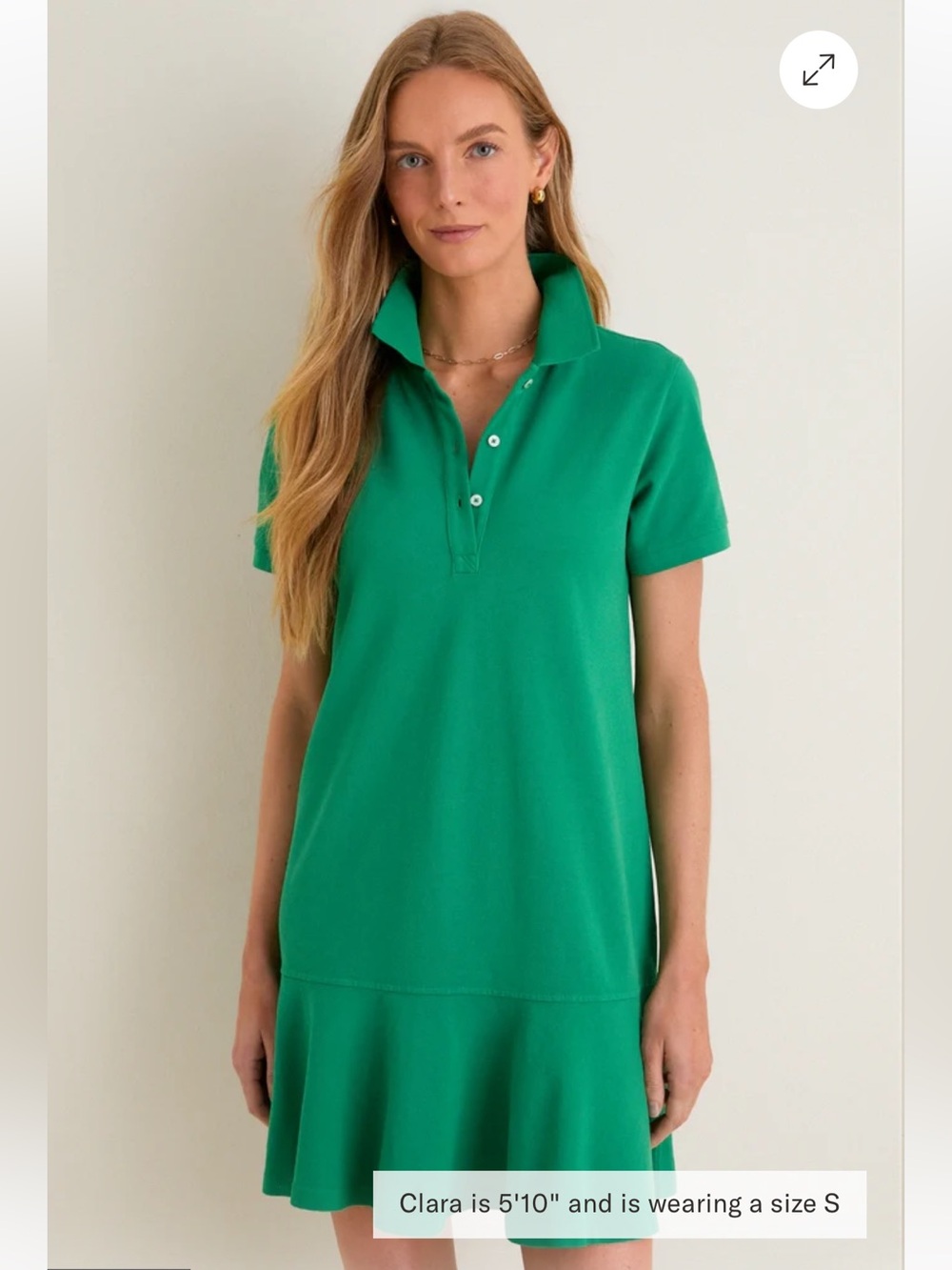 TUCKERNUCK Green Pique May Polo Mini Dress XS Preppy Palm Beach Tennis Golf $148